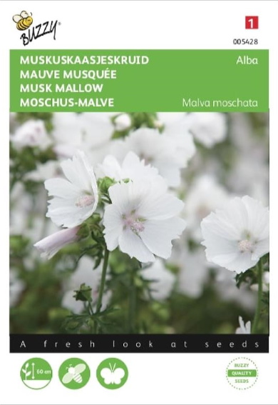 Musk mallow White (Malva moschata) 200 seeds